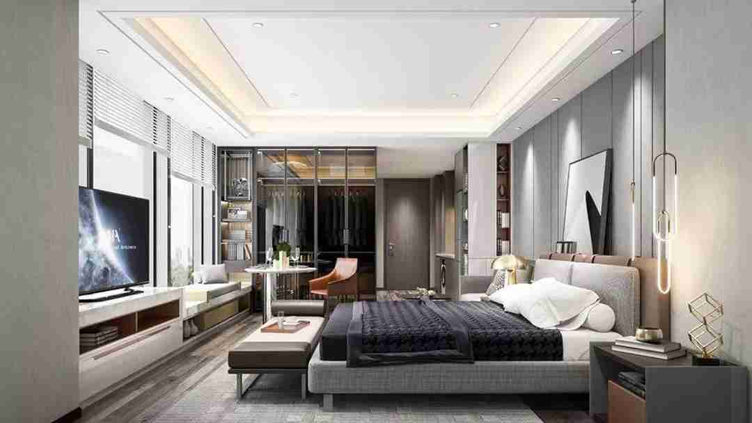 极简风格-卧室